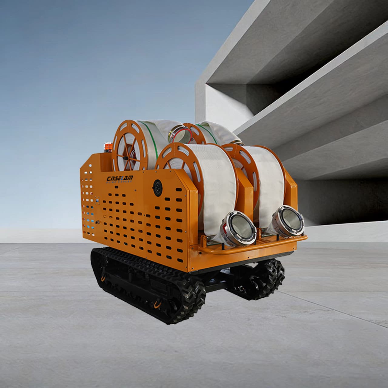 เครื่องม้วนสายยาง